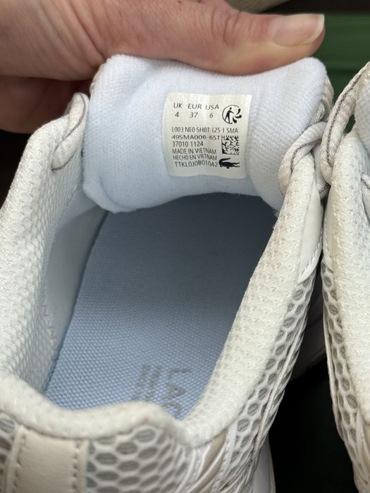 Кросівки Lacoste оригінал нові 37 розмір
