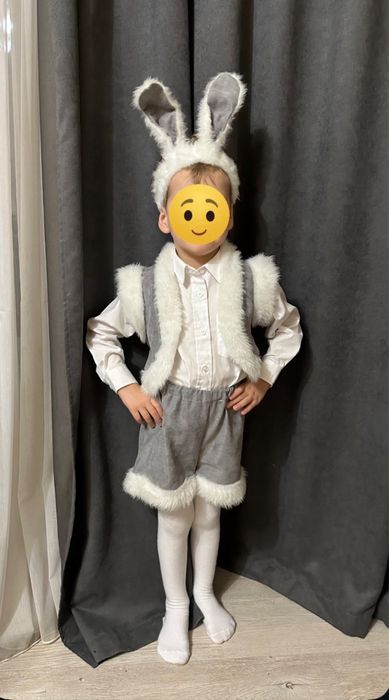 Костюм зайчика на 3-5 рочків ,зайчик.зайка