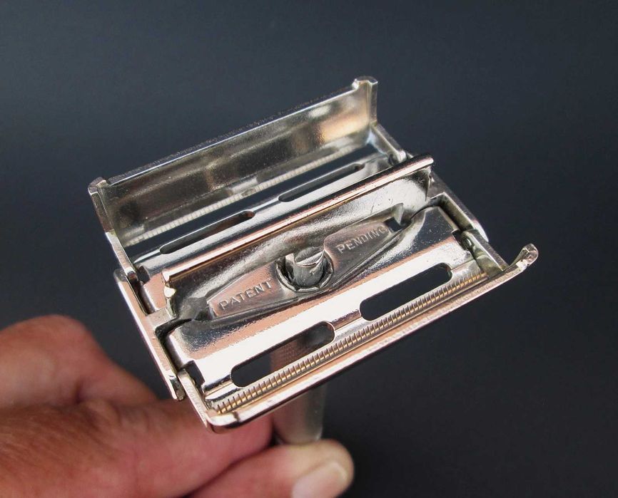 1950's Maquina de Barbear com Lâmina GILLETTE Rocket - Made in England