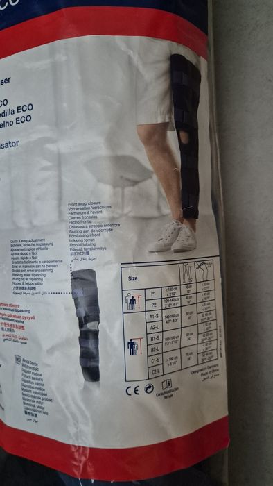 Imobilizador de joelho/perna