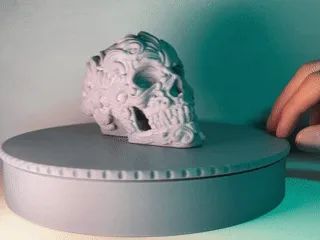 Base Rotativa Manual (Totalmente Impressa em 3D)