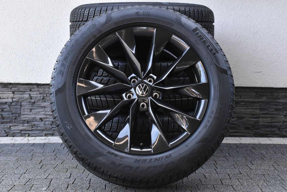Nowe koła zimowe OEM Audi Q4 Sportback e-tron VW ID.4 ID.5 ID.6 SKODA ELROQ ENYAQ PEAQ CUPRA Tavascan 19" Pirelli