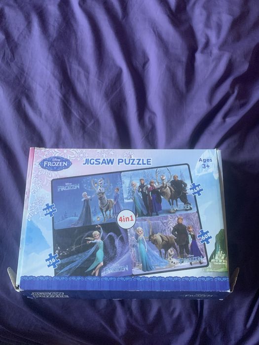 Пазл Frozen 4 in 1 (24, 36, 48, 60 елемента)