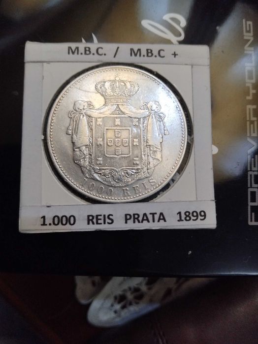 Lote moedas monarquia