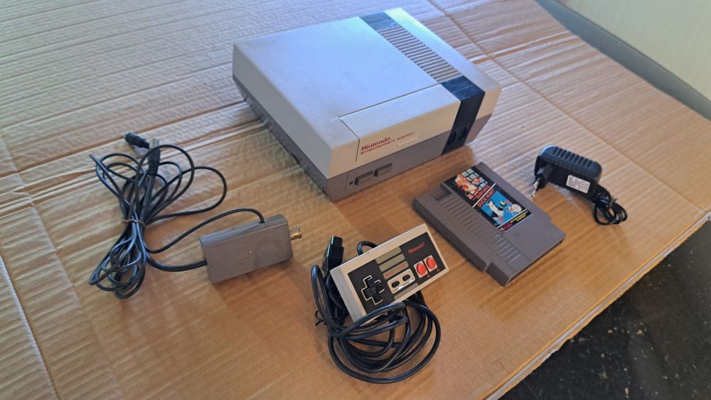 Consola Nintendo Nes Pistola Zapper Jogos Nes Retro Gaming