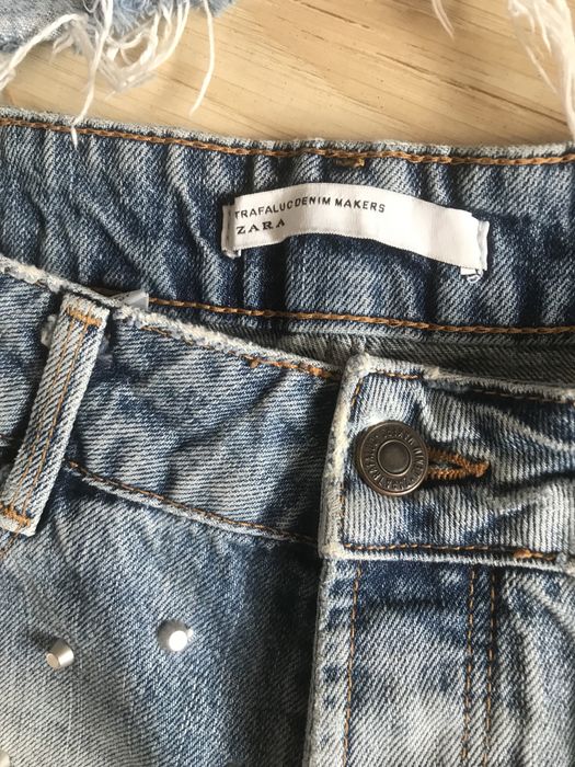 Szorty dżinsowe damskie Zara r. S/XS