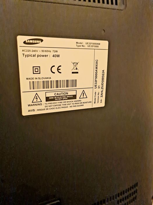 TV LCD Samsung UE32F5000
