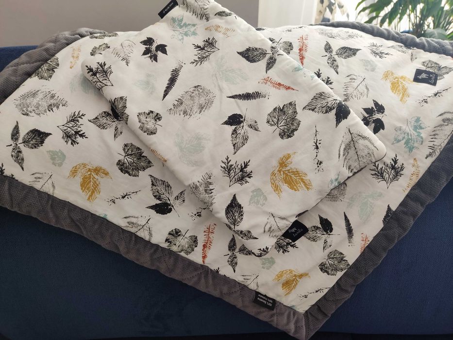 Zestaw dla niemowlaka kocyk plus poduszka Lanila