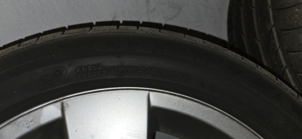 Jantes bmw 17 com pneus run flat