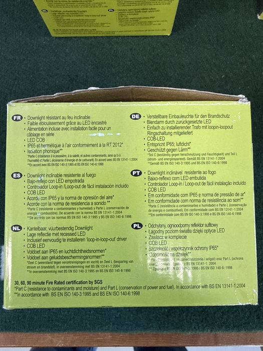 Led downlights, x4 Top qualidade IP65!