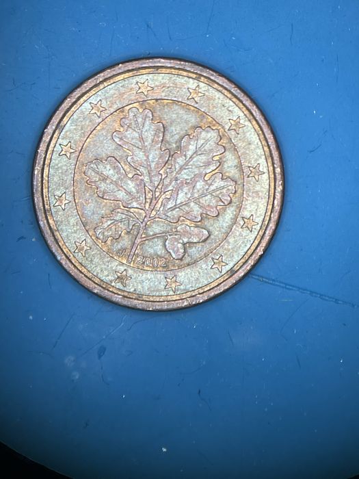 Moeda de 1 centimo  de 2002