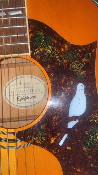 Guitarra Epiphone White Dove