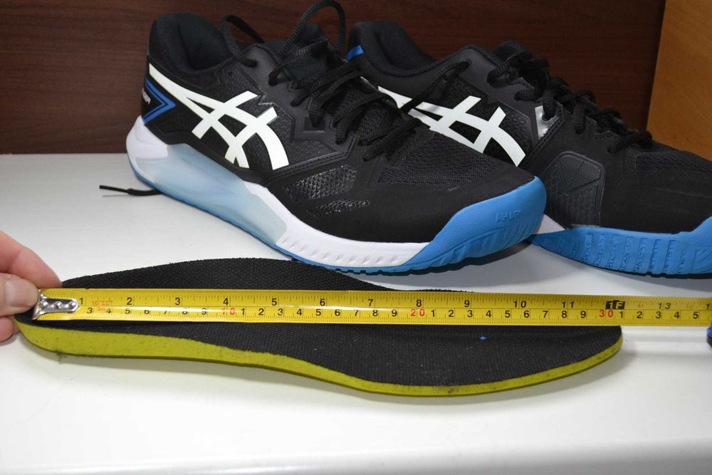 asics gel-challenger 13 теннисные 48р для зала волейбол баскетбол