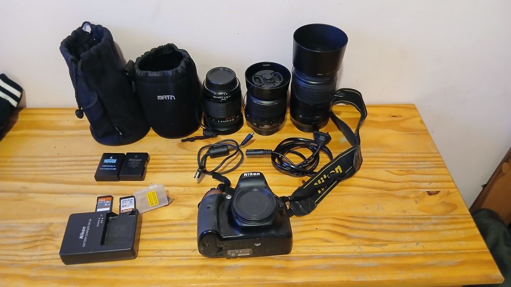 Aparat Nikon D5200 zestaw