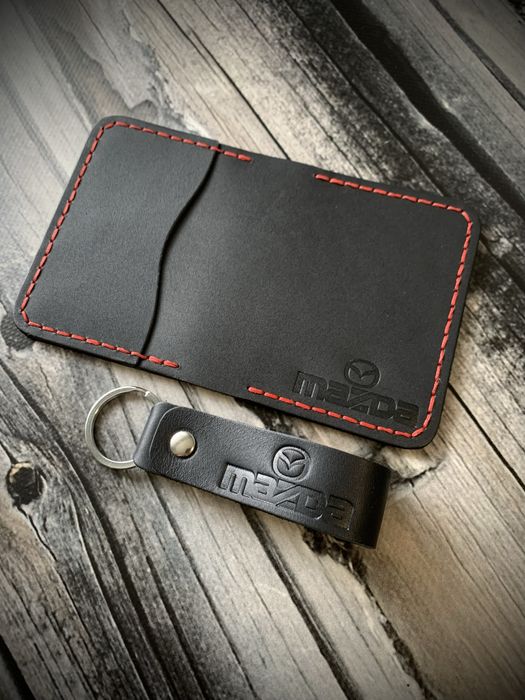Обкладинка для прав,техпаспорта Mazda,Volkswagen,брелок,ID паспорт