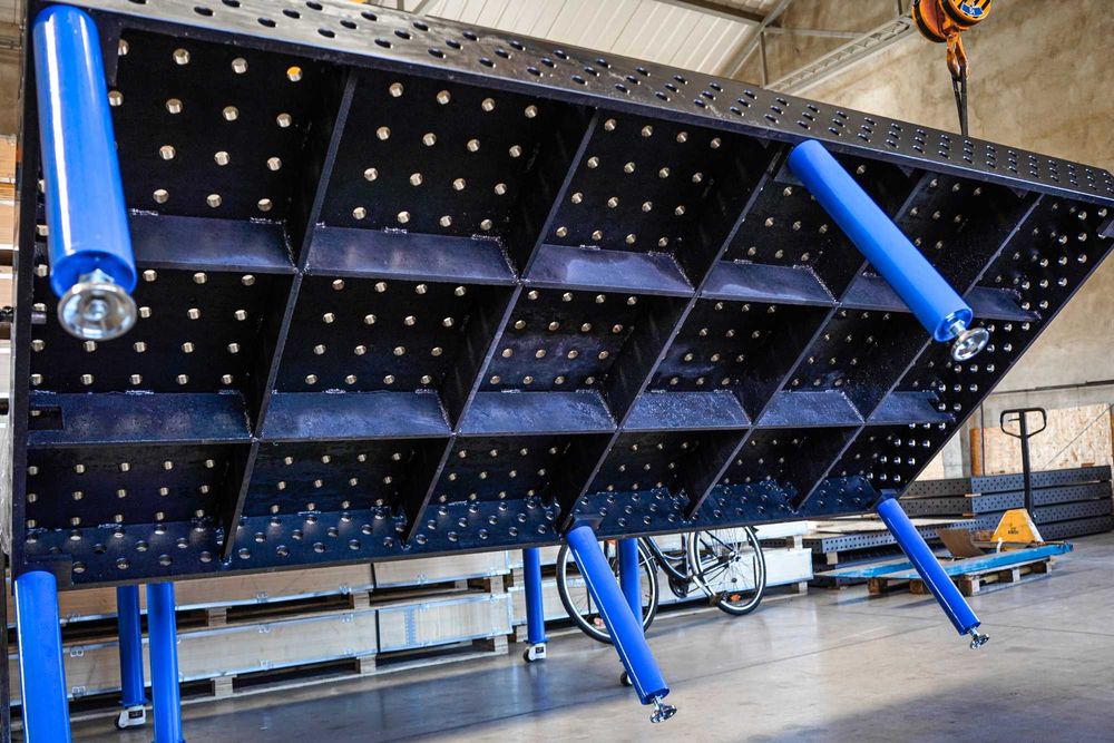 Stół spawalniczy 25mm system28 frezowany azotowany