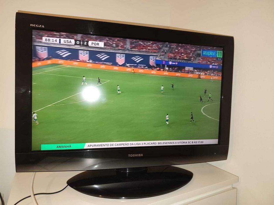 Novo preço TV Toshiba 32LV733G REGZA Ótima opção para quem procura uma TV funcional a bom preço!