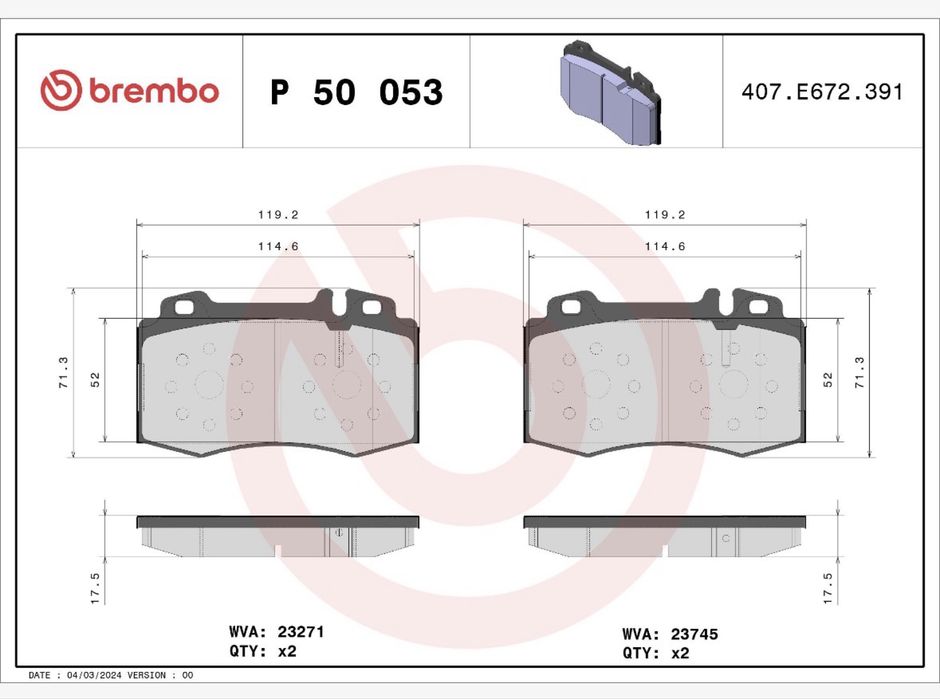Pastilhas brembo