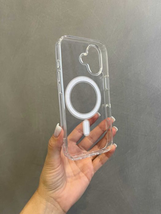 Чохол Clear Magsafe для iPhone 17 чохол айфон 17 чехол