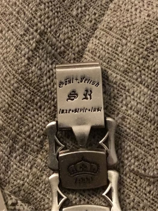 Браслет серебряный мужской