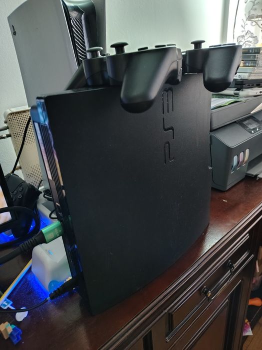 Ps3 slim 2 pady HEN +5 płyt z grami