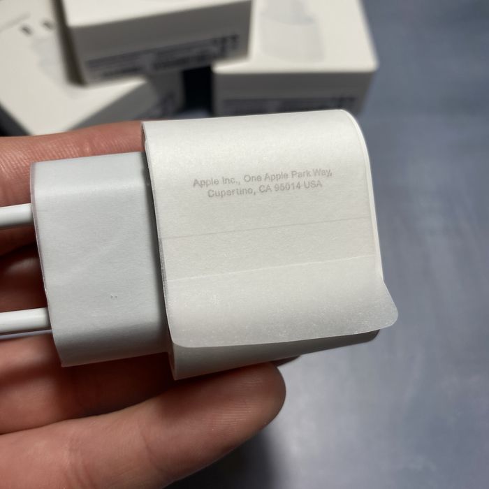 Быстрая зарядка для iPhone Apple, Оригинал Type-C 20W, Швидка зарядка блок Айфон