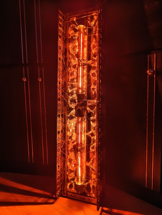 Unikalna Lampa Industrialna MOLTEN ABYSS Loft Art