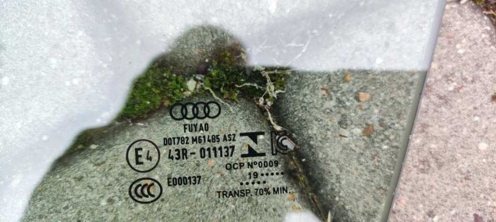 Стекло бокове переднє заднє праве ліве Audi a6 c8 a7 2018-2025