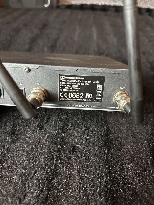 Sennheiser G3+Headset ME3+caboinstrumento