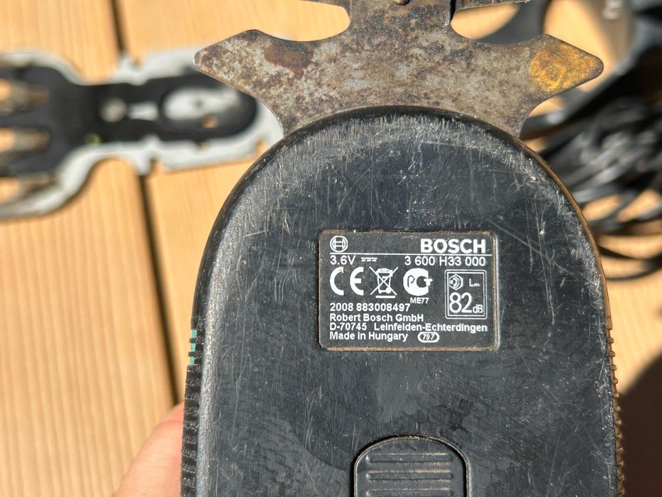 Bosch nożyce do żywopłotu akumulatorowe