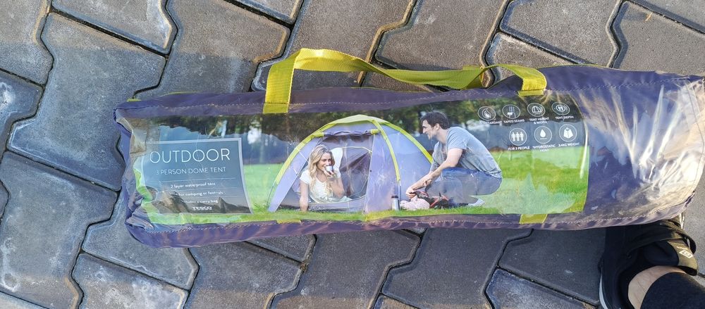 Namiot turystyczny 3 osobowy.