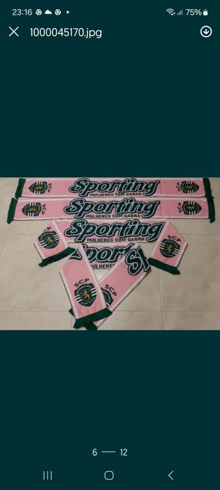 cachecois Sporting Rosa