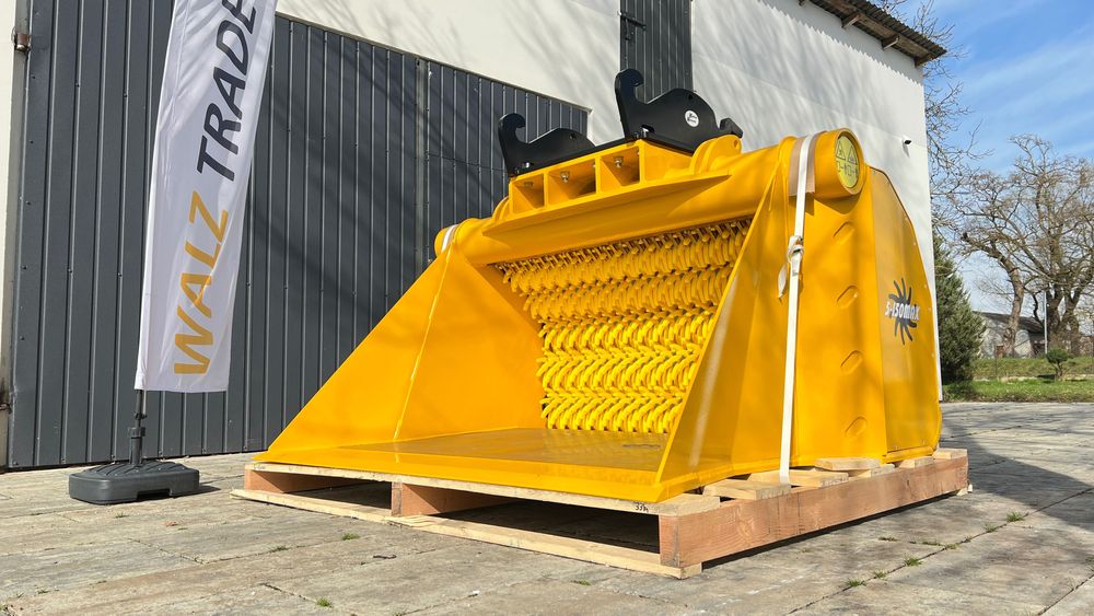 Łyżka przesiewająca GYRU-STAR rozdrabniająca przesiewacz gwiazdowy