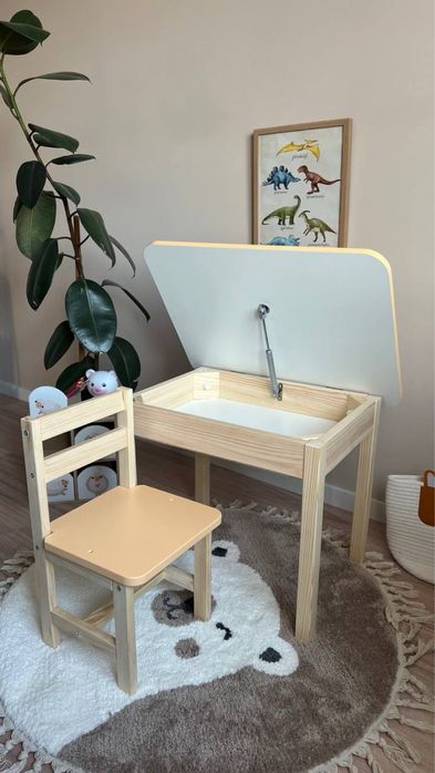 Дитячий столик та стільчик стіл та стілець дитячий комплект парта