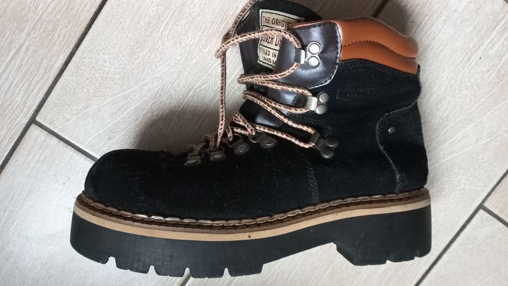 41 утеплені натуральна замша/міцна підошва