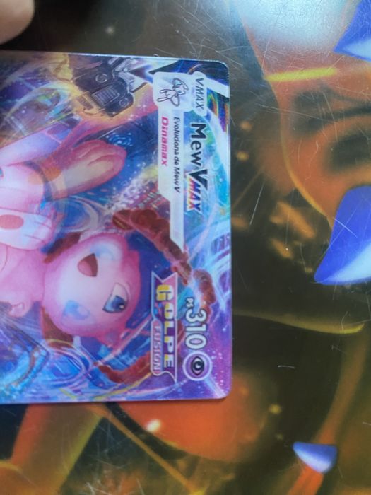 Mew Vmax (golpe fusion) Com duas versoes de ilusao.