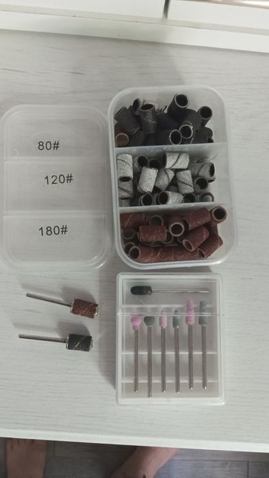 Acessórios p unha/acrílico/brocas/removerdor