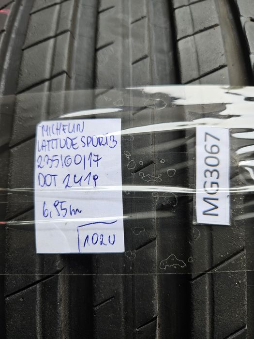 Michelin 235/60 r17 Latitude Sport 3 /// 7mm!!! Wysyłka