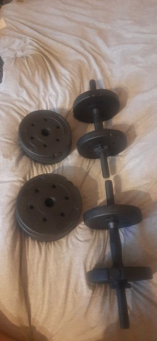 Hantle regulowane talerzami do 16,5 kg