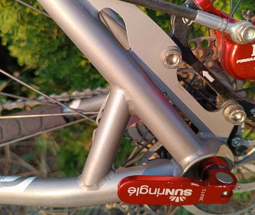 rama tytanowa mtb Cube Elite HPT unikat tytan titanium