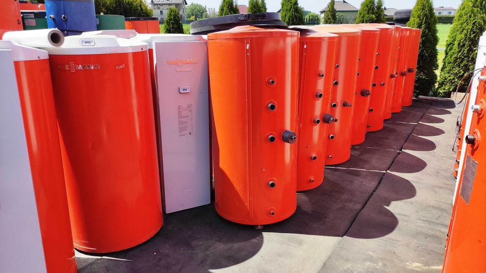 Bojler 160 L duża wężownica VIESSMANN nierdzewka nierdzewny
