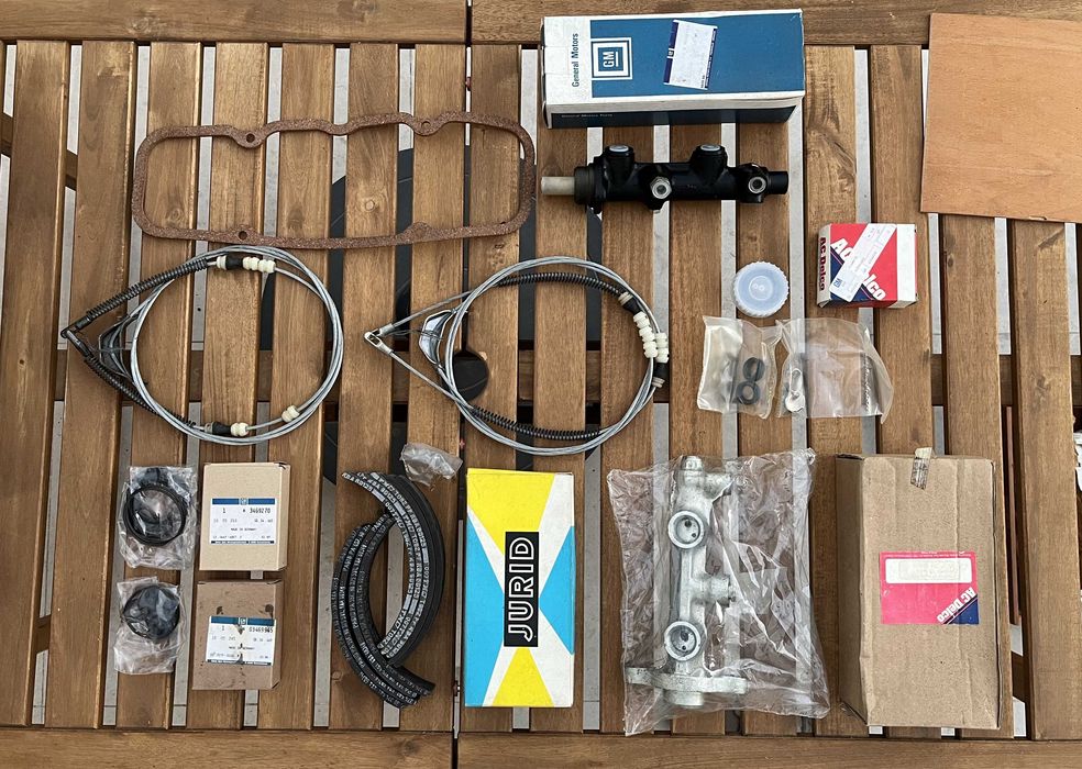 Peças Originais para Clássicos Opel Kadett B, C, D.