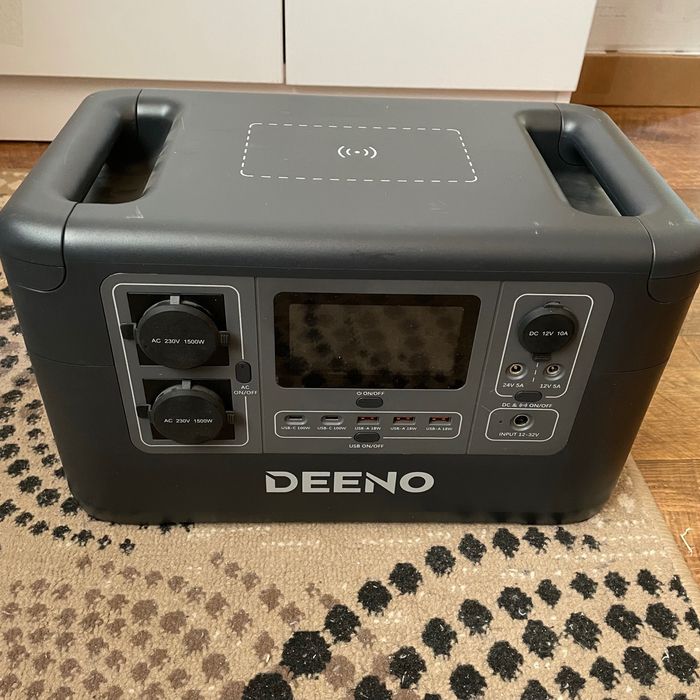 Зарядна станція DEENO X 1500 Model PS151032 потужністю 1500W