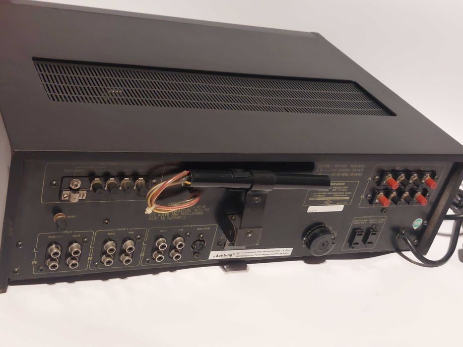 Ampiltuner Pioneer SX 7730 Czarny Vintage