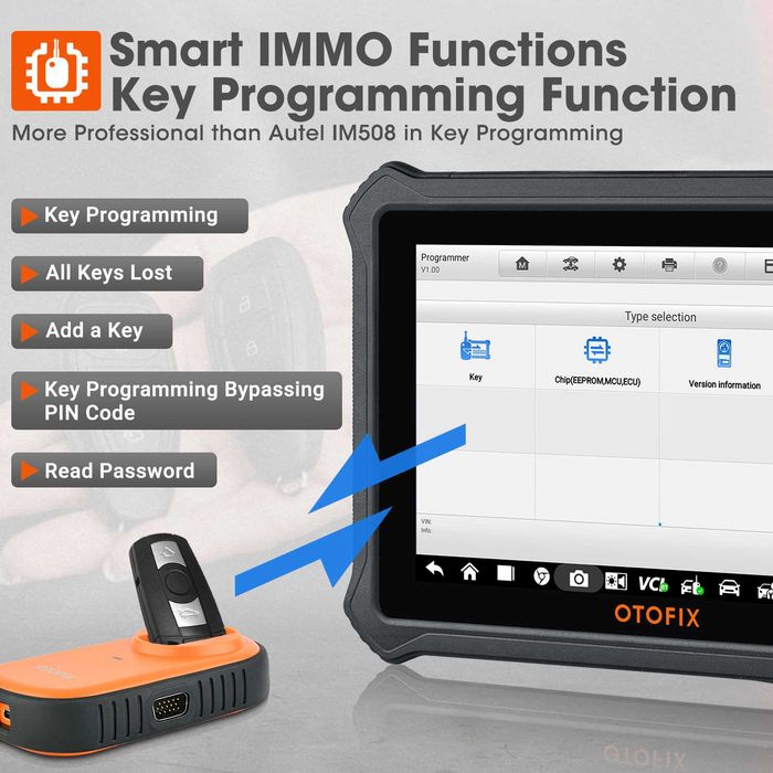 Autel OTOFIX IM1 Máquina Programação Chaves/Diagnóstico OBD (NOVO)