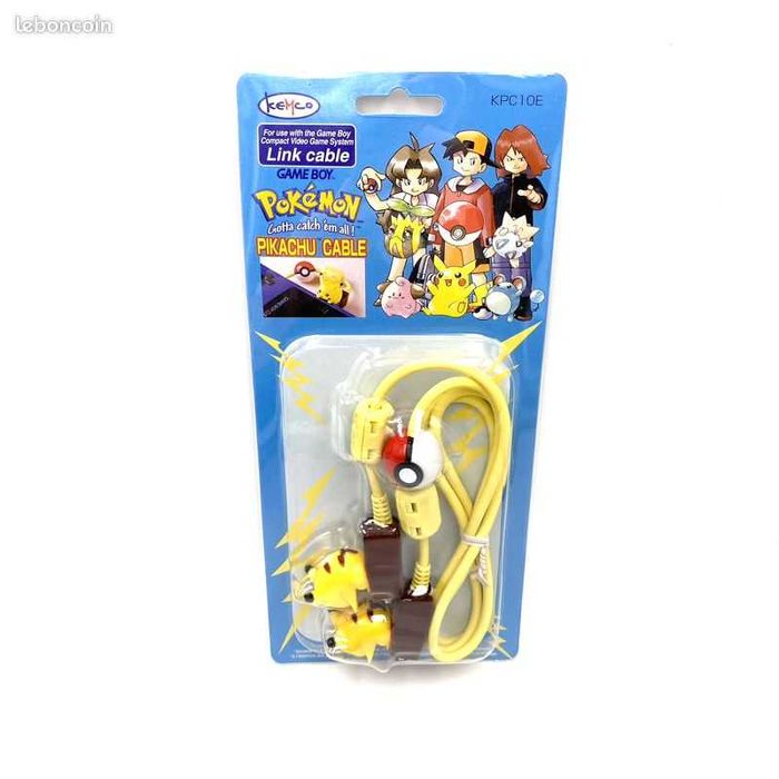 Link Cable Gameboy edição especial Pokemon/Pikachu Selado e NOVO