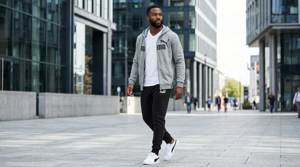 Puma ESS FZ Big Logo Suit