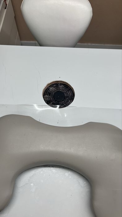 Mesa manicure dupla com aspiração