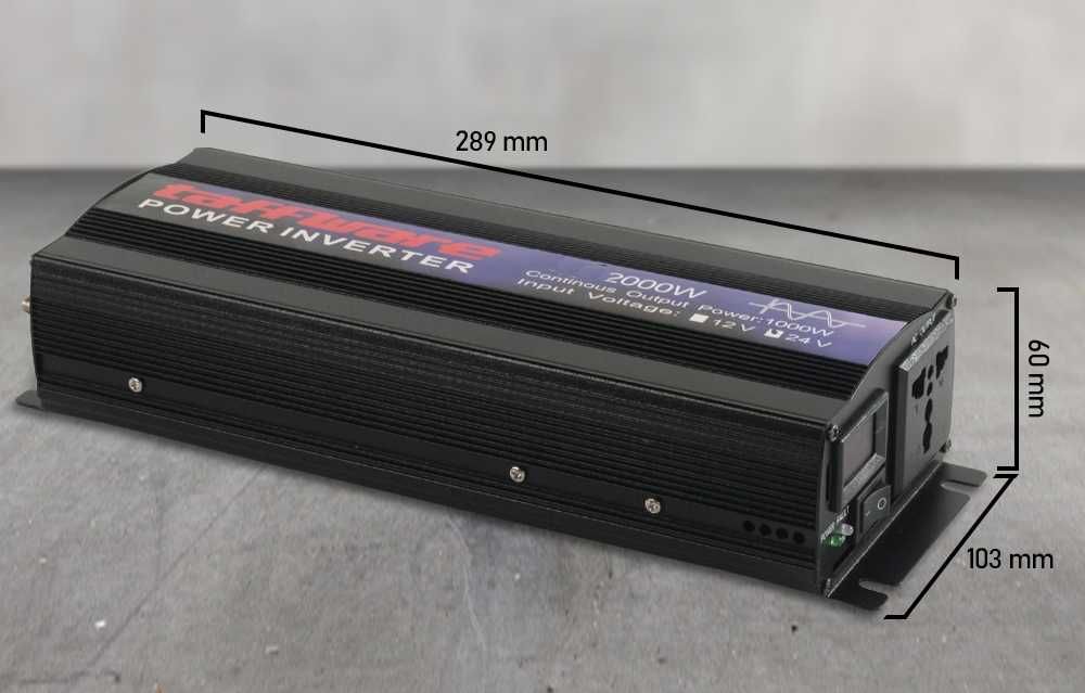 Инвертор 2000W чистый синус ДЛЯ КОТЛОВ, ХОЛОДИЛЬНИКОВ 12V/220v