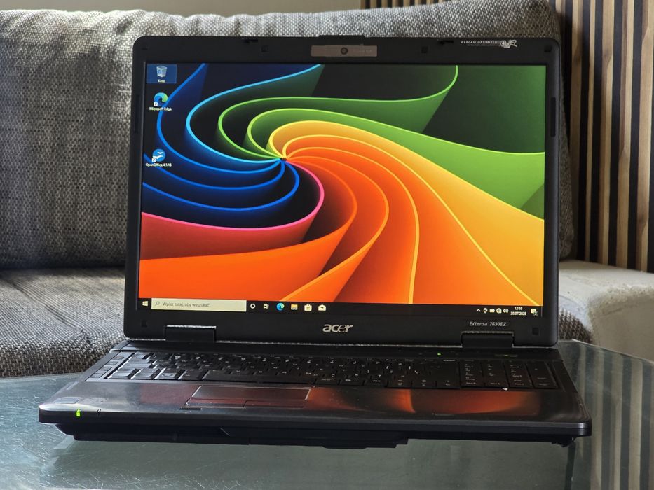 Duży Laptop Acer 17,3 Dysk SSD 4GB RAM Windows 10 Office